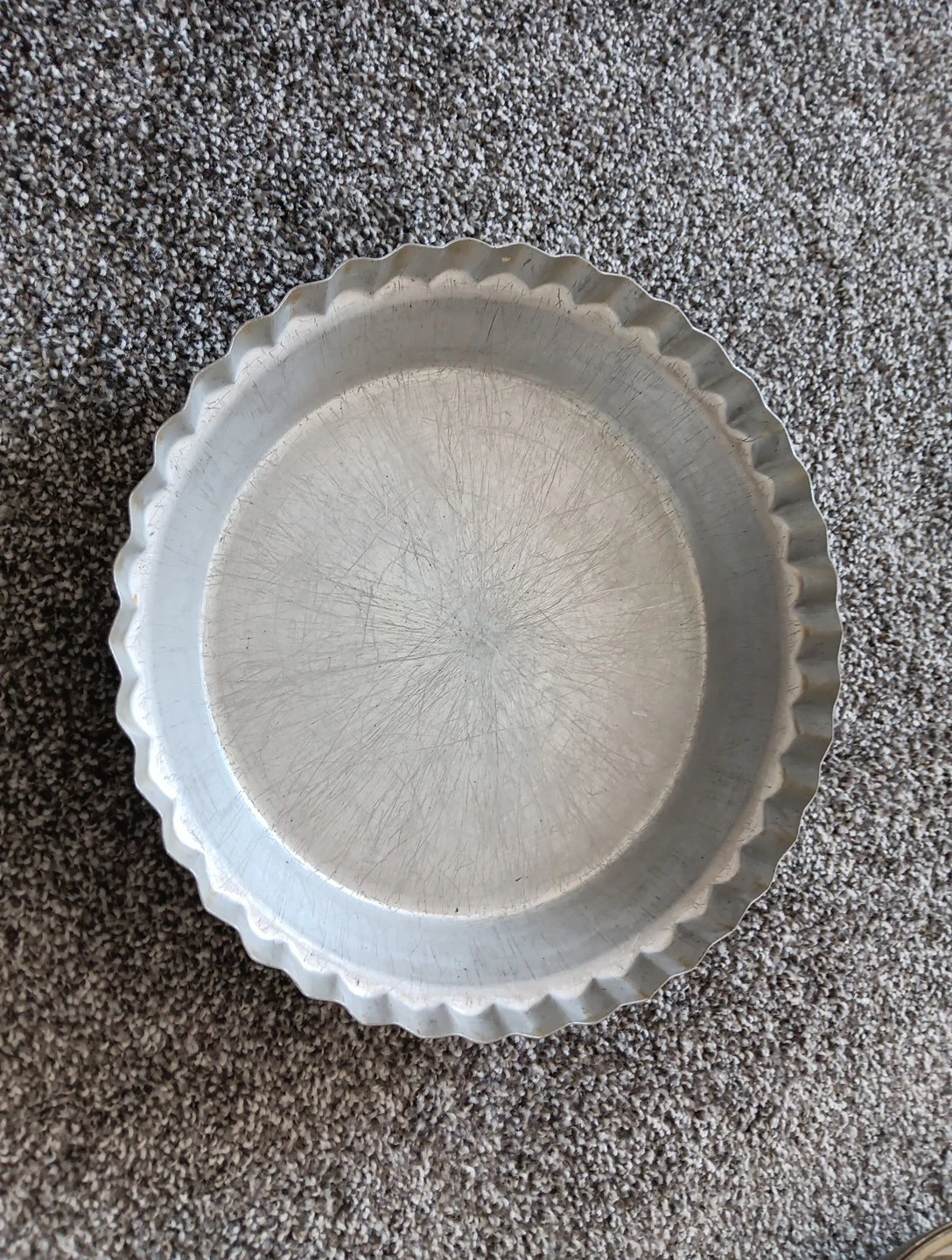 Vintage Wear Ever 2865 Fluted Pie Plate USA