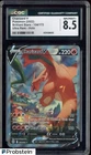 2022 Pokemon Brilliant Stars #154/172 Charizard V Holo CGC 8.5 NM-MT+