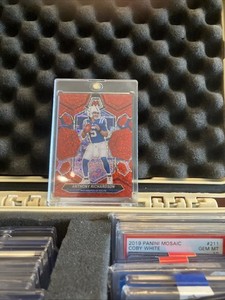 2024 Panini Mosaic Anthony Richardson #92 Red Sparkle Prizm