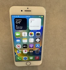 Apple iphone 8 A1863 64GB (GSM+CDMA) Silver Factory Unlocked