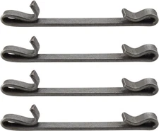 4 Pcs Early 2'' Double Loop Style Tool Box Drawer Slide Retaining Keeper Clips f