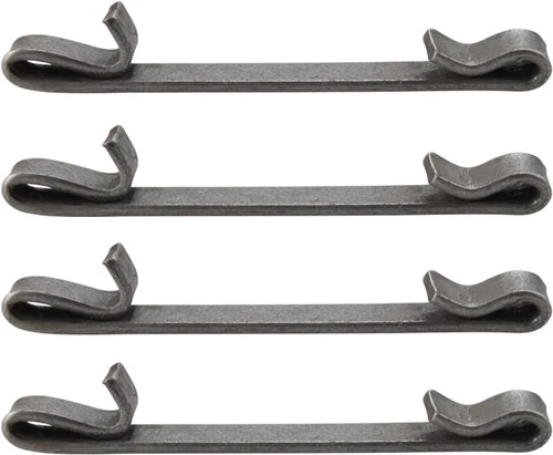 4 Pcs Early 2'' Double Loop Style Tool Box Drawer Slide Retaining Keeper Clips f - Picture 1 of 5