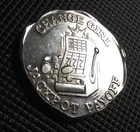 🐞HAYLEYBUG MINT 1 Oz .999 Fine Silver CHANGE GIRL JACPOT PAYOFF ROUND 🐞