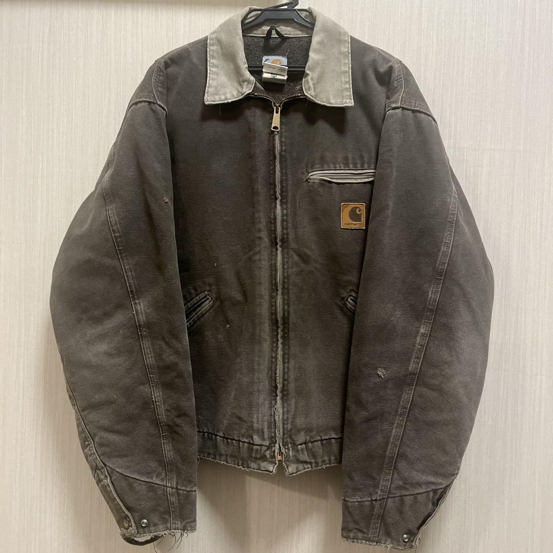 ジャケット・アウター Carhartt Detroit jacket made in USA Vintage 1990s Carhartt Detroit Jacket / Workwear