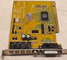 PCI SOUND CARD Leadtek WinFast 4X 5050 Rev A CMI8738 for Retrogaming