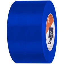 Shurtape UV-Resistant Heat Shrink Tape 72MMx55M Roll Straight Edge Blue 105739