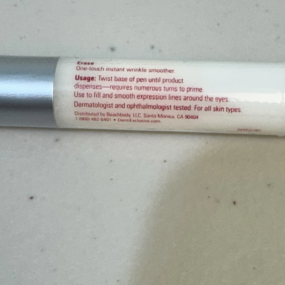 Derm Exclusive AM/PM Fill & Freeze Wrinkle Treatment One-Touch Eye Smoother .12 - Image 4 of 4