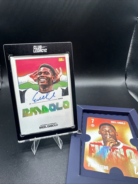Club Legacyz 3rd Edition Breel Embolo Hyperframe handsigniert /10