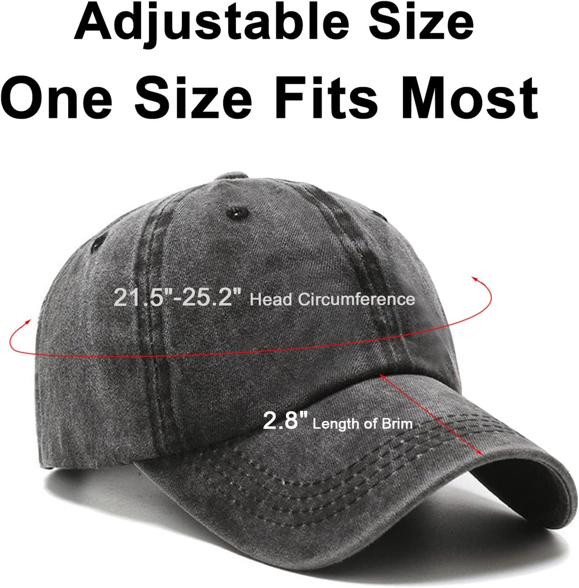 Classic Unisex Cotton Adjustable Low Crown Baseball Cap - Dad Hat Baseball Cap Golf Dad Hat Adjustable Original Classic Low  main image 4