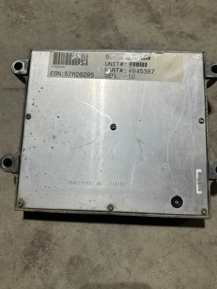 Dodge Ram 3500 2007 módulo de control informático motor Cummins diésel 6,7 L 4945387 Foto 2 de 3