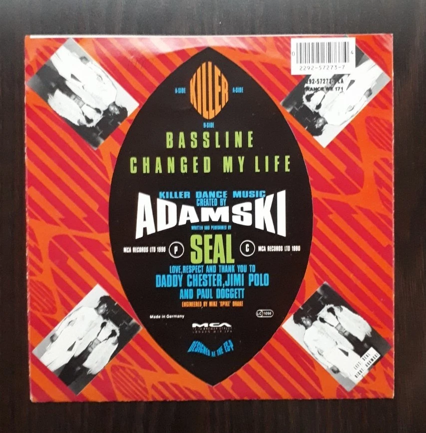 Adamski Single Killer MCA  RECORDS 2292 57273 7 - Bild 2 von 4