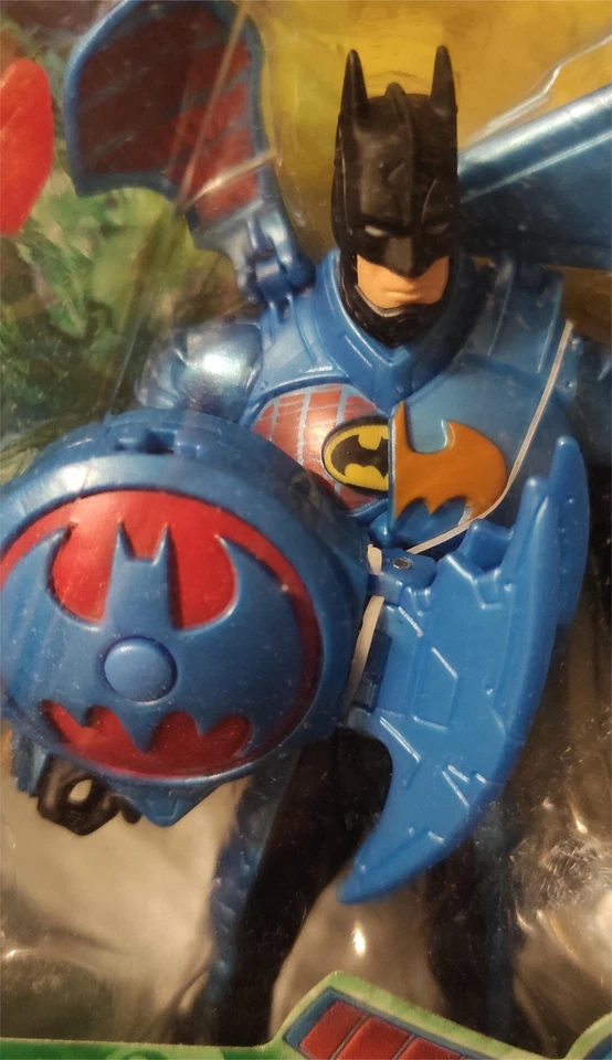 2003 DC direct Mattel robin battle board and Batman shield strike europeanbox - Immagine 4 di 4