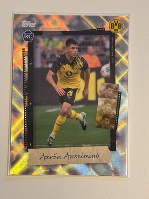 Aaron Anselmino Rookie Shutter Speed - Topps Focus Borussia Dortmund 25/26 RC