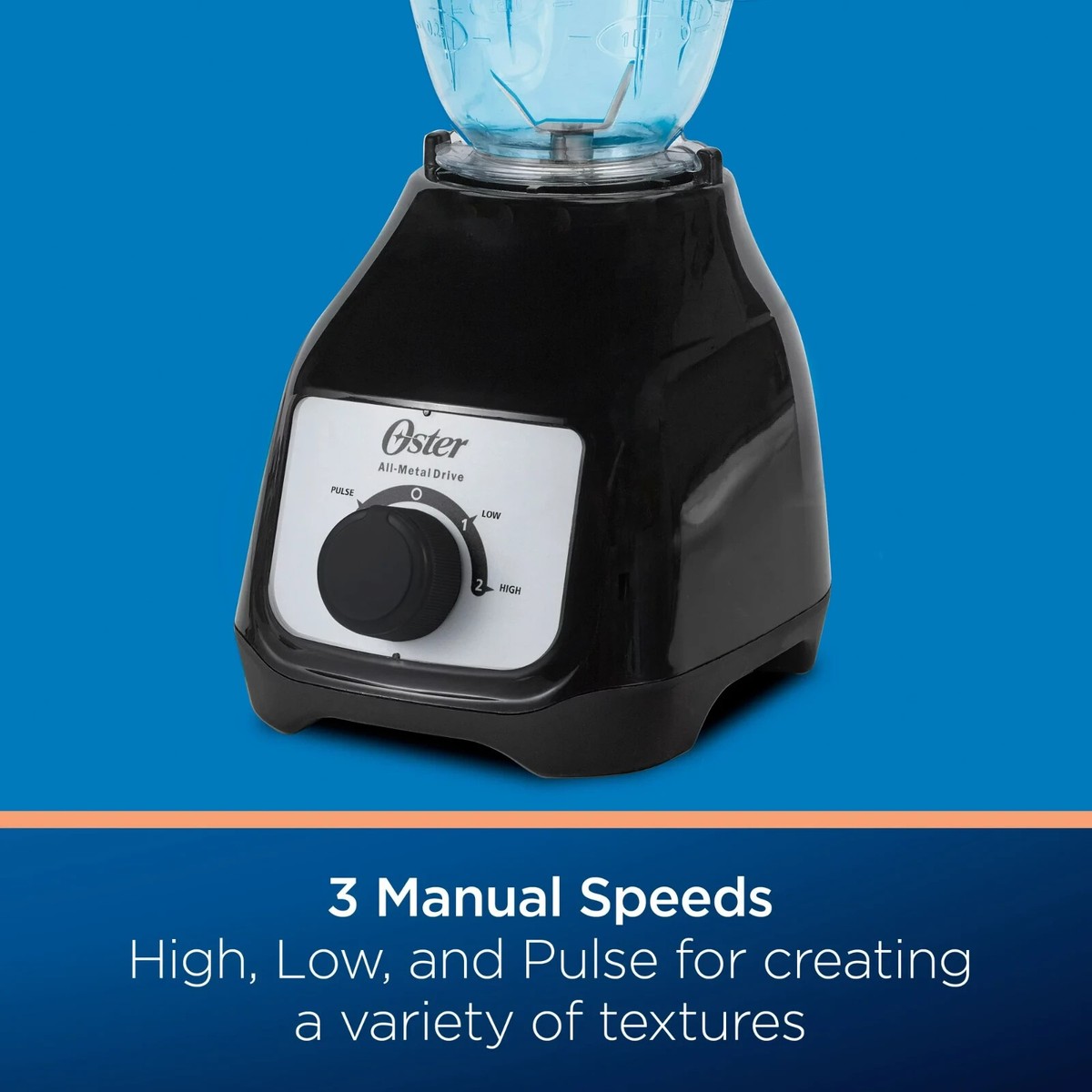 Oster® Classic 3-Speed Blender, Smoothie Blender - Black | eBay