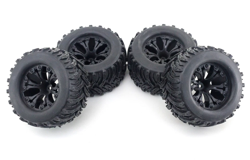 Redcat Dukono PRO Pre-Mounted 12mm 1/10 Scale Tire Wheels Set (4pc) 70121 - Image 2 of 3