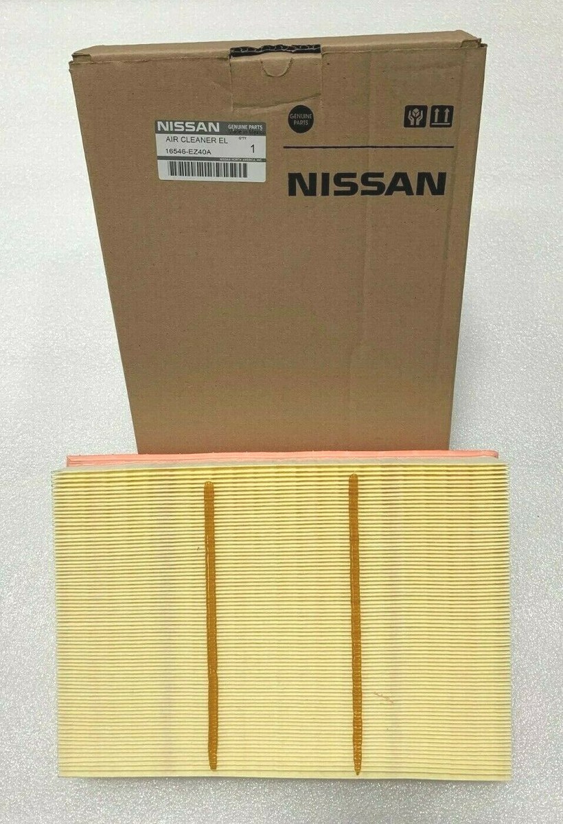 GENUINE OEM Nissan Engine Air Filter for Titan (16546-EZ40A) | eBay