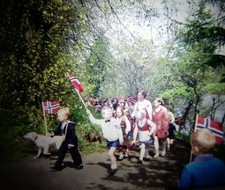   1970 - 35 mm slide   SCOTTISH NORWEGIAN SOCIETY  - GARRION BURNBRAE  T