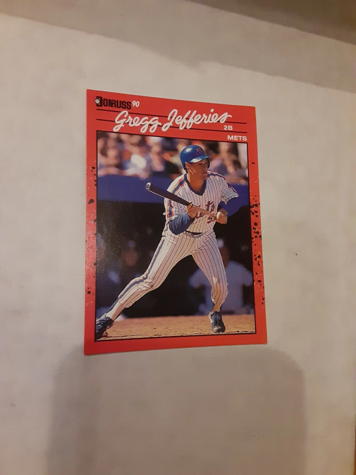 1990 Donruss Gregg Jefferies New York Mets #270 baseball card