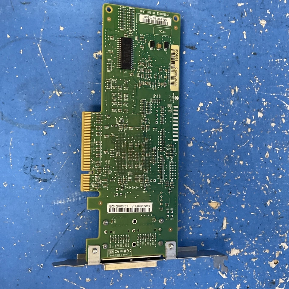 SunFRU 375-3487-05 LSI L3-00152-02B SAS3801EL-S SAS SATA PCIe x8 Foto 4 de 4