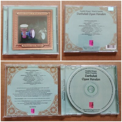 Anadolu Rugari Wind Of Anatolia Darbukah Oyun Havalari CD RARE