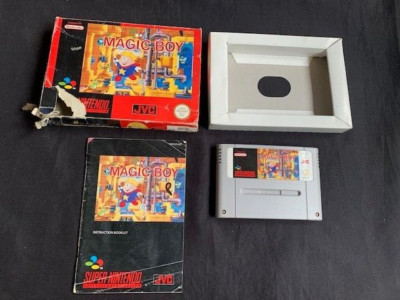 Magic Boy Super Nintendo SNES game PAL - Boxed post