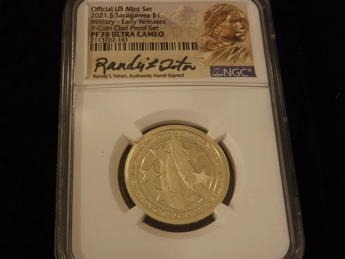 2021-S   $1  Sacagawea       Early Releases      NGC PF 70 Ultra Cameo