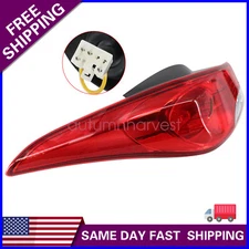 Fits 2011-2013 Hyundai Elantra Left Driver Side Tail Light - Certified NEW