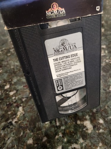The Cutting Edge VHS Comedy Romance Drama 1992 PG Moira Kelly G6 - Picture 4 of 5