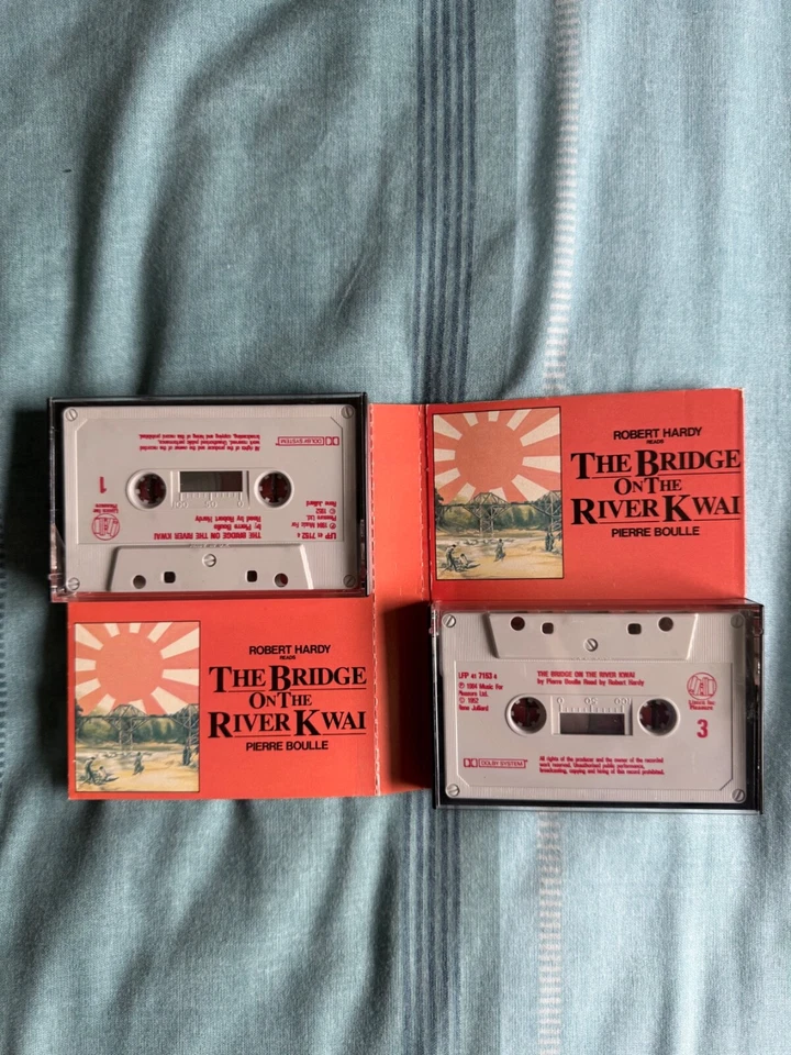The Bridge on the River Kwai - Pierre Boulle - 2 x Cassette Audiobook - Image 3 of 4