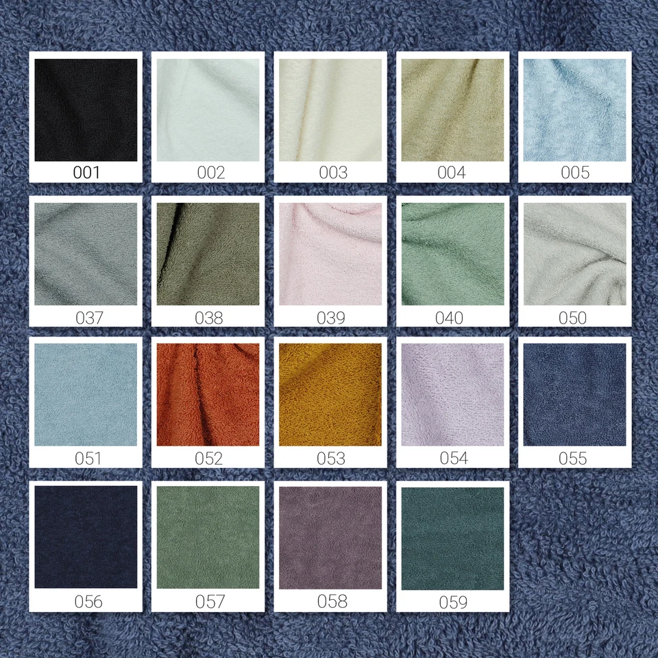 Frottee Stoff Meterware 15 Farben Baumwolle Handtuch Bademantel Stoffe Nähen - Bild 2 von 4