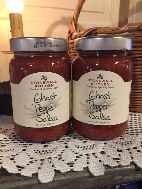 Stonewall Kitchen Ghost Pepper Salsa 16 Ounces For Sale Online Ebay