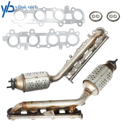 For 2005-09 Lexus GX470 Toyota 4Runner 4.7L V8 Pair Manifold Catalytic Converter