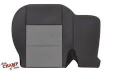 2010 2011 Ford Ranger -Driver Side Bottom Cloth Cover Black/Gray -60% WIDER SEAT