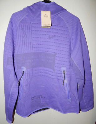 Nike Tech Pack Therma-Fit ADV Men's Hoodie DM5522-579 Size S Purple MSRP $150