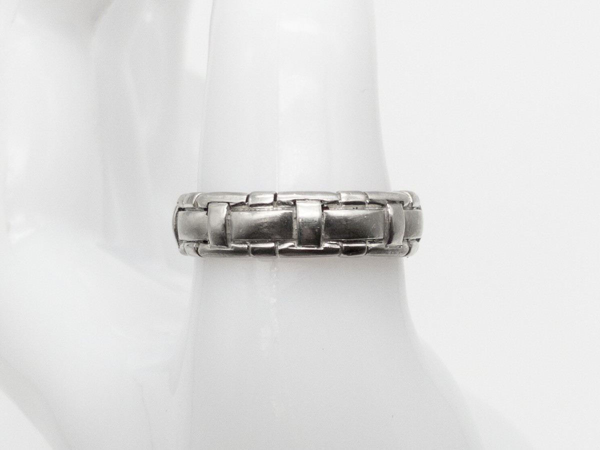 $3000 Signed SCOTT KAY 6mm Platinum Wedding Band Ring SZ