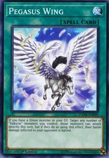 Yu-Gi-Oh TCG DANE-DE090 C Pegasusflügel Dunkler Neosturm
