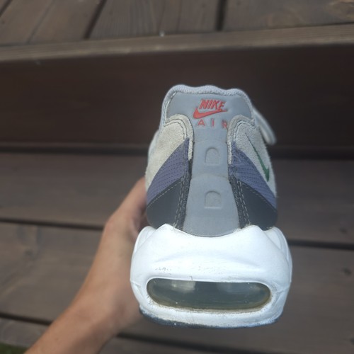 Nike Air Max 95 Prep School Pure Platinum Gorge Green Size UK 7.5 US 8.5 EU 42 - Picture 19 of 22