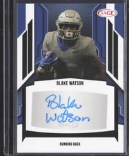 Blake Watson 2024 SAGE HIT Autographs Black (Low Series) AU