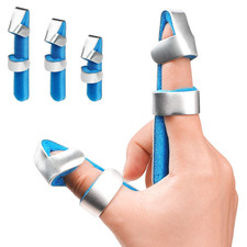 Trigger Finger Splint Brace for Thumb Index Middle Ring Pinky, Metal Foam Broken
