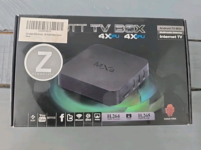 MXQ OTT TV Box 4x CPU GPU Android KitKat Internet TV Box 1080p Brand NEW