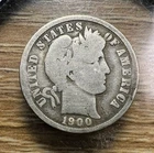 1900-P Barber Dime - Actual Coin Shown - Free Shipping & Tracking INV#314