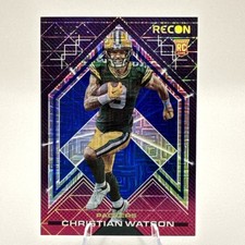 CHRISTIAN WATSON 2022 Panini Chronicles - Recon BLUE RC SP /25 Packers