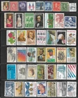 US United States Stamp Packet Lot of 44 Stamps off paper USA Collection used