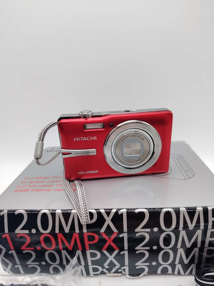 Appareil photo numérique HITACHI HDC-109TE écran tactile 10 mégapixels noir, bat