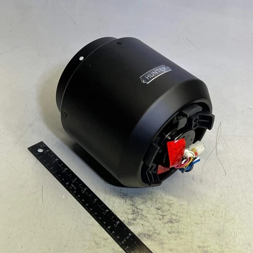 HUNTER Terrace Cove Outdoor Flushmount Fan 4196 CFM 37 Watts Black 51581 - Picture 17 of 18