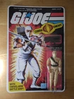 GI Joe 1984 Storm Shadow 100% Complete, Recarded on Mint Unpunched Card