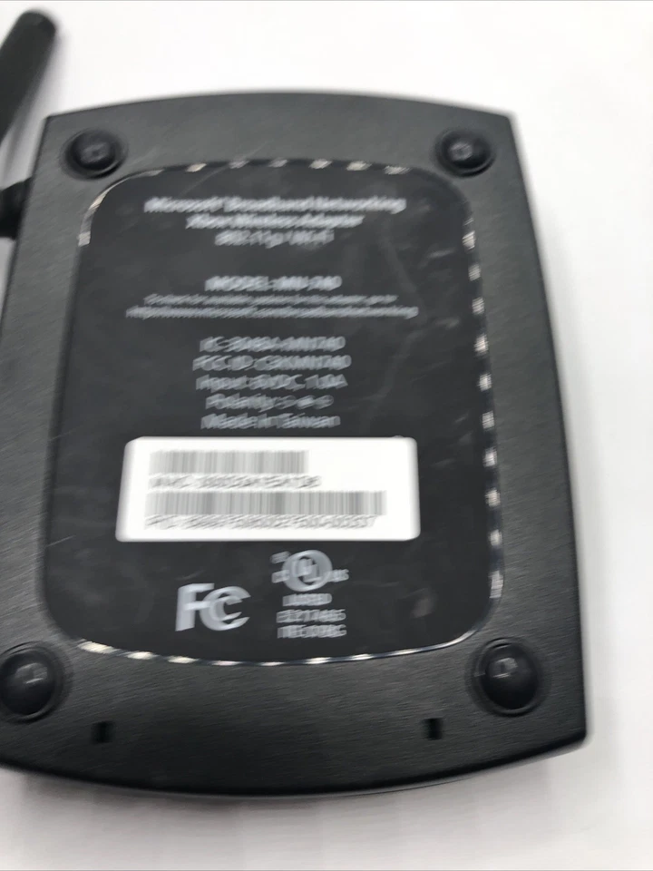 Adaptador inalámbrico J4 Microsoft MN-740 XBOX red de banda ancha Xbox sin cable Foto 3 de 3