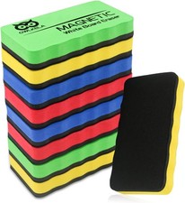 Magnetic Dry Erase Erasers 8 Pack Whiteboard Eraser for Classroom Home Office