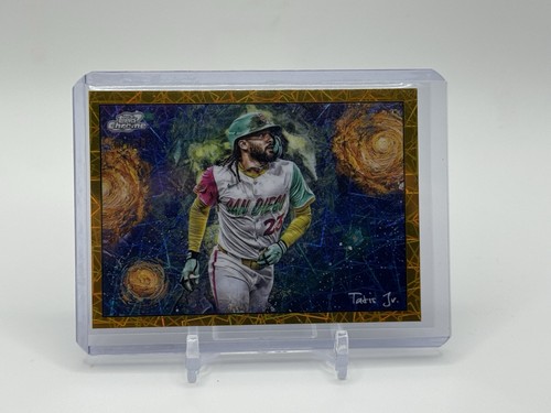 Fernando Tatis Jr. [Galactic] #STN-16 2025 Topps Cosmic Chrome Stars In The Night card