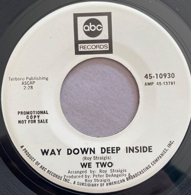 Northern Soul - We Two - Way Down Deep Inside (ABC demo)